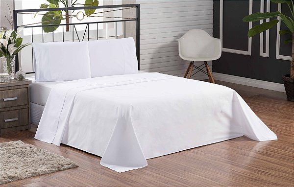 5 Unidades Jogo de Lençol Percal 160 Fios