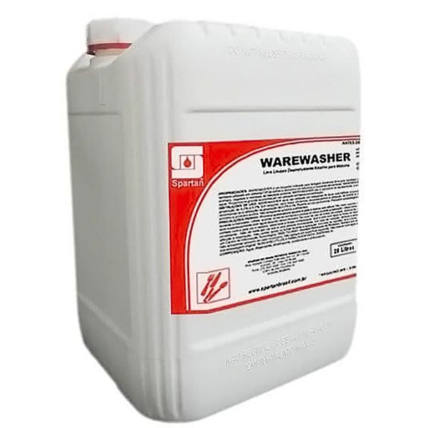 Warewasher 20 Litros Detergente Para Máquinas De Lavar Louças Spartan