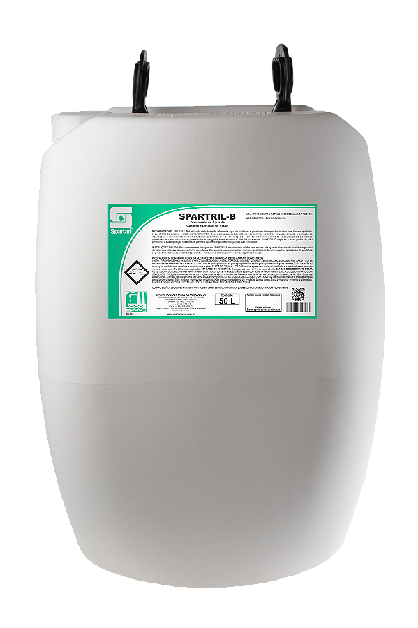 Spartril B 50 Litros Tratamento De Água Caldeiras Geradores De Vapor Spartan