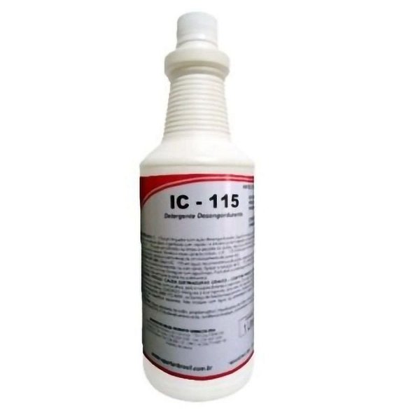 Kit Com 6 IC-115 1 Litro Detergente Desengordurante Spartan