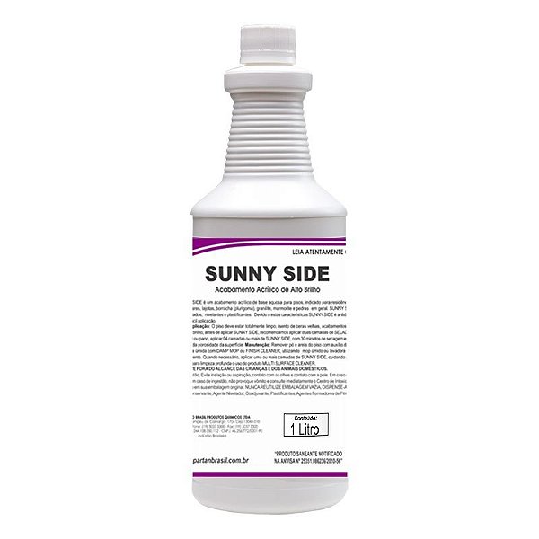 Kit Com 6 Sunny Side 1 Litro Acabamento Acrílico Alto Brilho Spartan