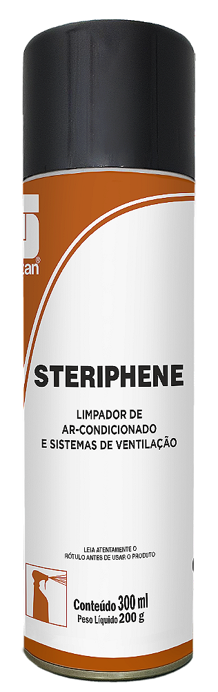 Kit Com 12 Steriphene 300Ml Limpador De Sistemas De Ar Condicionado Spartan