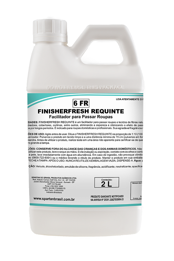 Finisherfresh Requinte 2 Litros Facilitador Spartan