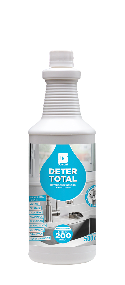 Spartan Deter Total 500 ml - Detergente para Uso Geral