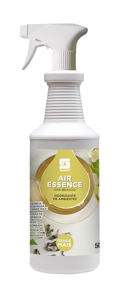 Spartan Air Essence 500 ml - Chá Branco - Odorizador de Ambientes
