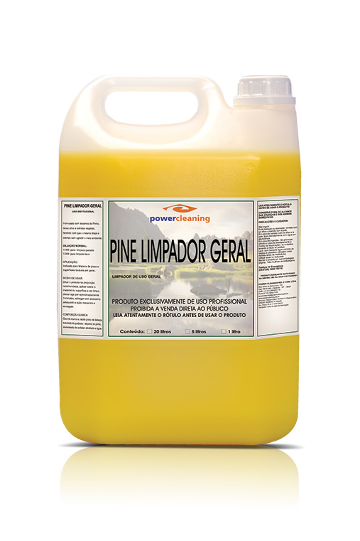 Pine Limpador Geral 5L - Limpador, Desengraxante e Desengordurante