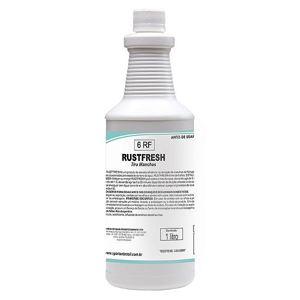 Rustfresh 1 Litro Removedor de Ferrugem Spartan Oferta