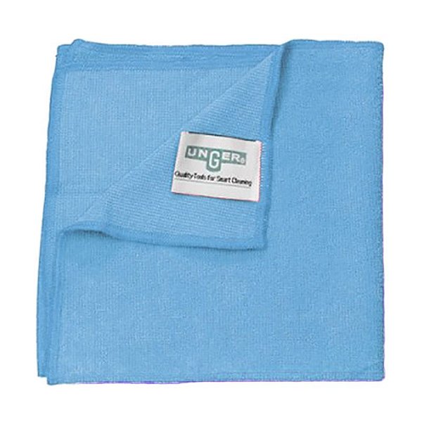 Pano De Microfibra Azul 200 Lavações Pesadas 40 X 40 Cm Unger Oferta