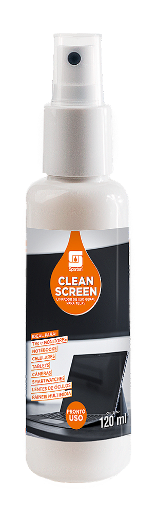 Clean Screen Limpa Monitores 120ml Spartan Oferta