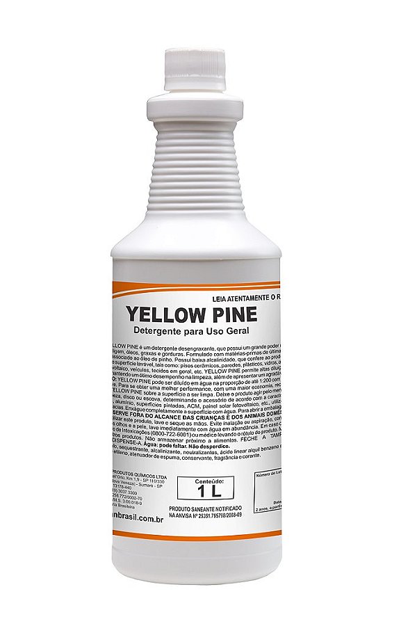 Yellow Pine 1 Litro Detergente Desengraxante Spartan Oferta
