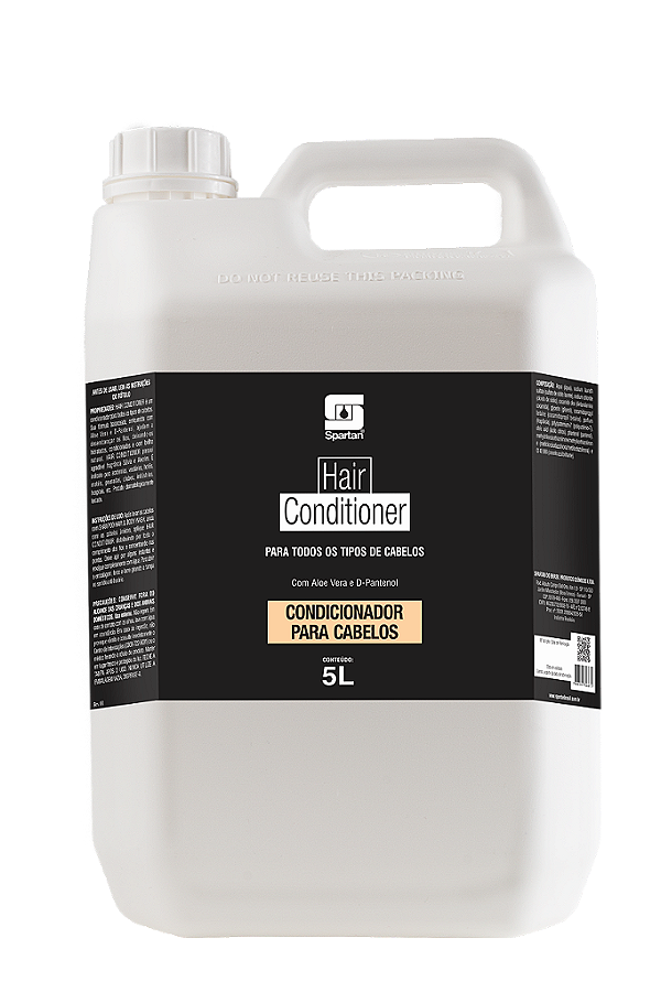 Hair Conditioner 5 Litros Condicionador Para Cabelo - Spartan Oferta