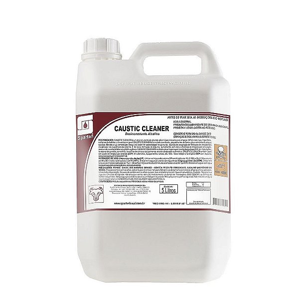 Caustic Cleaner 5 Litros Desincrustante Alcalino Spartan Oferta