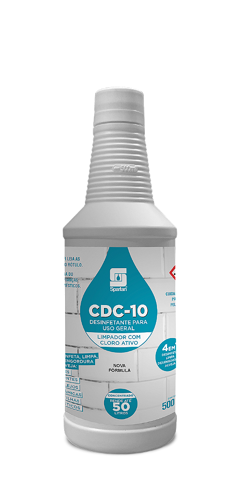 CDC-10 500mL Desinfetante Para Uso Geral Spartan