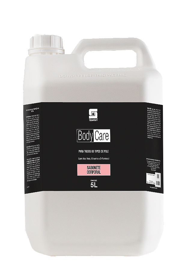 SABONETE CORPORAL SPARTAN BODY CARE - 5 LITROS