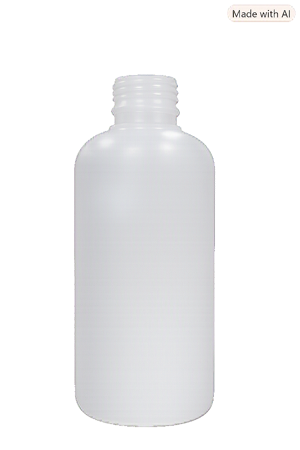 Frasco 250ml Cilíndrico Liso s/ Tampa R28