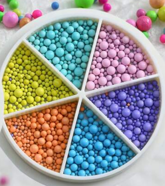 Kit de bolinhas para decoração gringa -