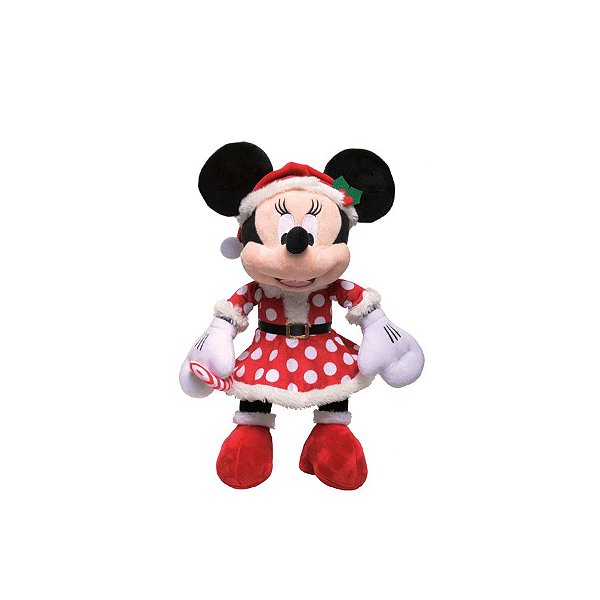 Minnie Com Vestido Poa Natal Disney Médio 01 Unidade - Cromus -