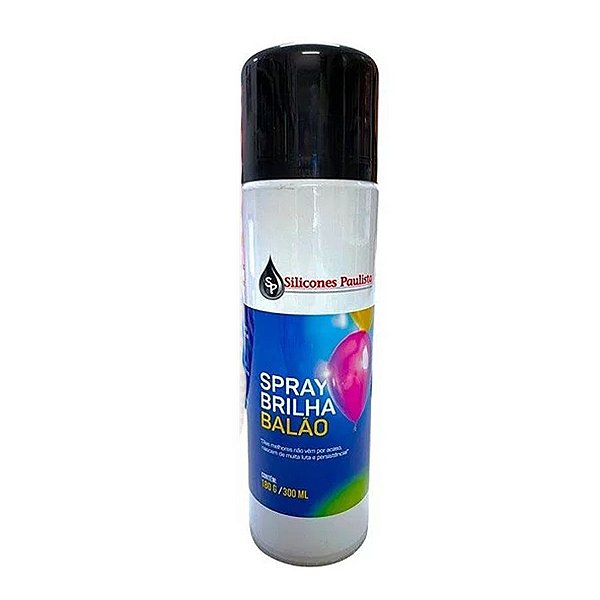 Spray Brilha Balão - 180g/300ml - 01 unidade - Rizzo
