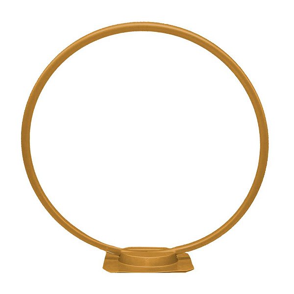 Arco de Mesa para Balão 38cm - Dourado - 1 unidade - Rizzo
