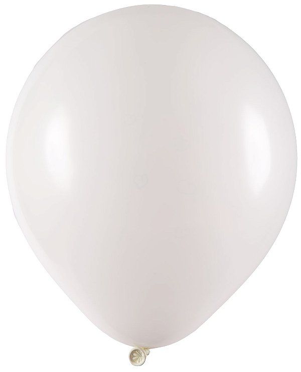 Balão de Festa Redondo Big Balão 250" - Branco - 01 Unidade - Art-Latex - Rizzo