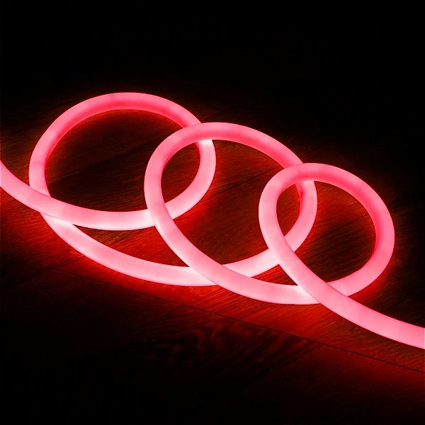 Mangueira Led Neon - Vermelha - 110V - 5m - 1 unidade - Rizzo