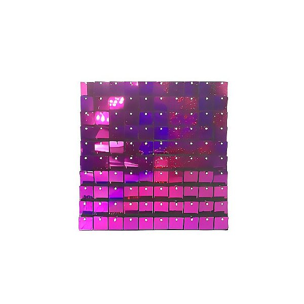 Painel Metalizado Shimmer Wall Lilás Holográfico - 30cm x 30cm - 1 unidade - Rizzo