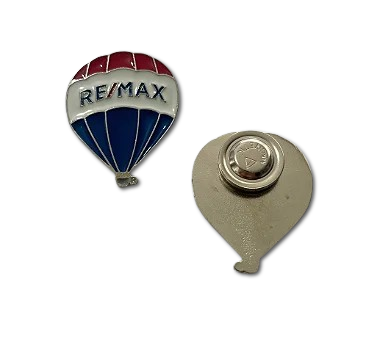 Pin BIG em metal balão RE/MAX 4x3cm COM IMÃ