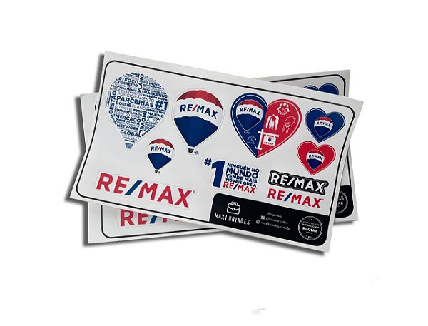Adesivos em cartela REMAX (10pçs)