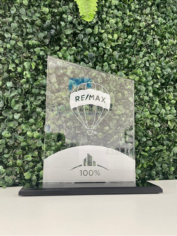 TROFÉU ACRÍLICO RE/MAX