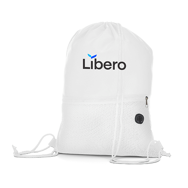 Sacola/Mochila Poliéster 210D - LÍBERO - BP0002