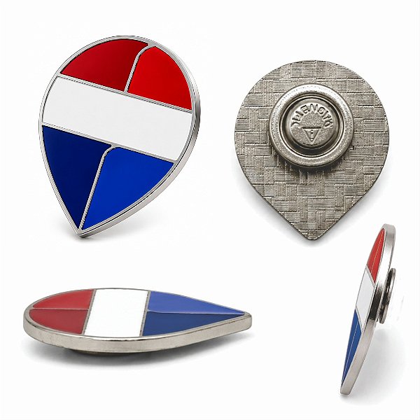 🔴 (PRÉ VENDA) Pin fundido BALÃO REMAX® com imã extra forte 3x2,6cm - LOGO NOVA