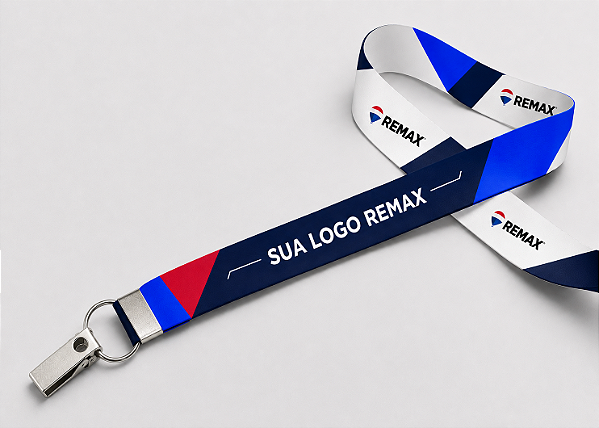 Cordão para Crachá Personalizado 20MM - SUA REMAX