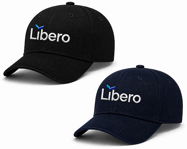 Boné Prime Personalizado Bordado - LÍBERO SEGUROS