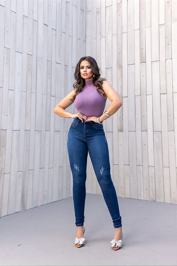 Calça Jeans Skinny  Jhenifer