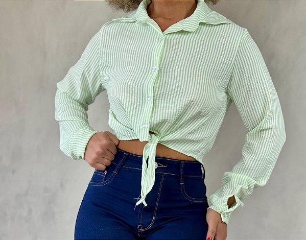 Camisa Cropped Duna
