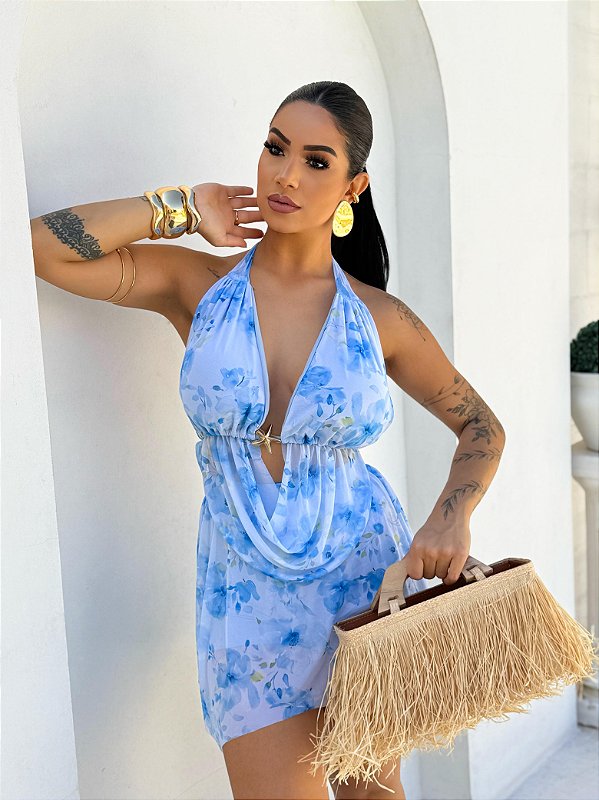 Conjunto Cropped e Saia Ana Vitoria