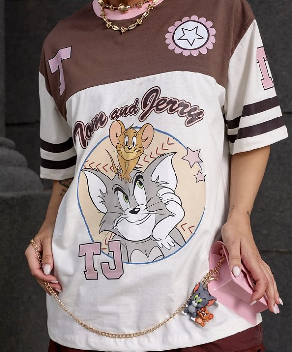 Camisetao Tom e Jerry