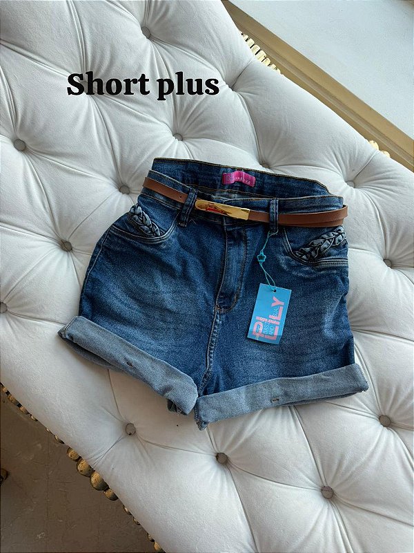 Shorts Jeans Plus Pilily