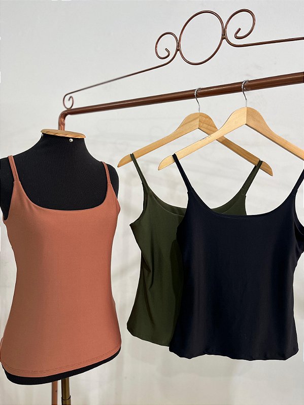 Regata Feminina Suplex Alça Fina