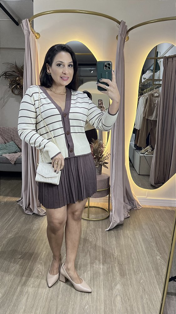 Cardigan Listrado