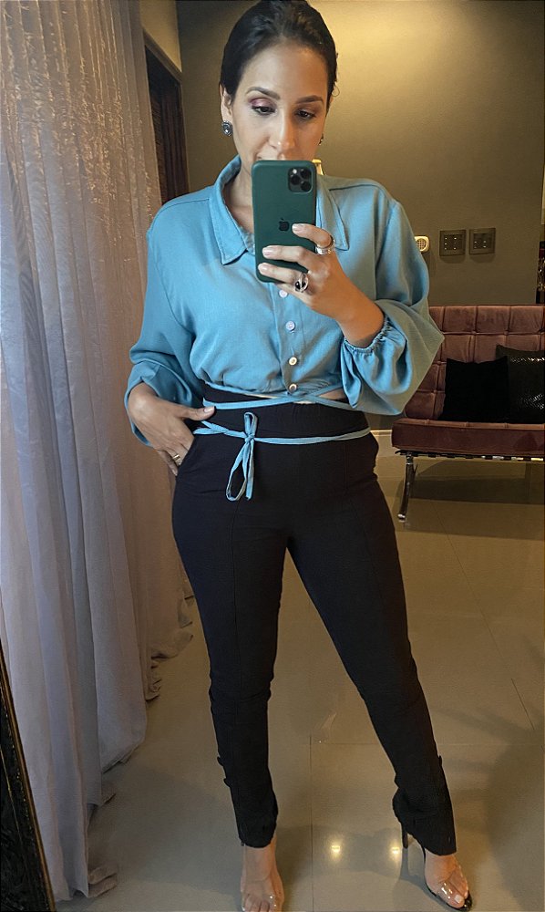 Camisa Cropped
