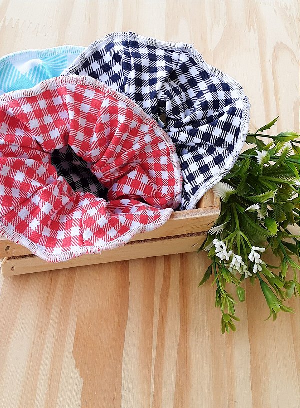 Scrunchie Xadrez Clássico