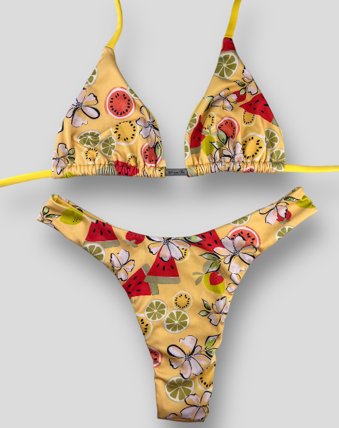 Biquíni Joatinga Tropicana Amarelo
