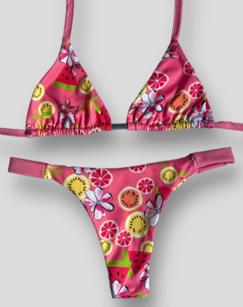 Biquíni Leblon Tropicana Rosa