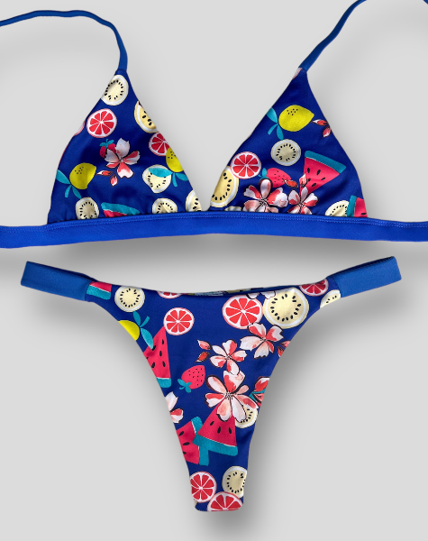 Biquíni Tucuns Tropicana Azul