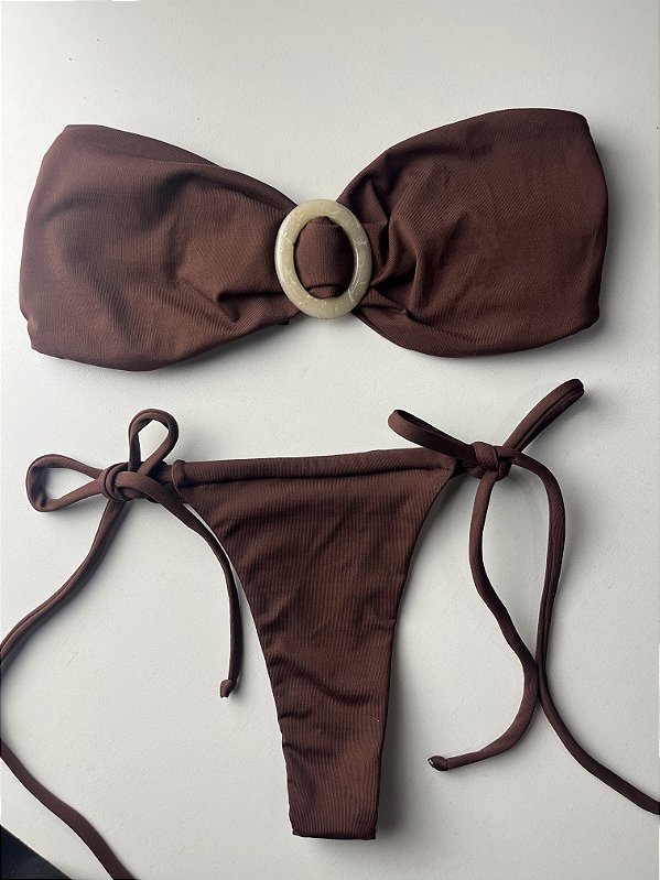 Biquíni Jurubaíba Marrom