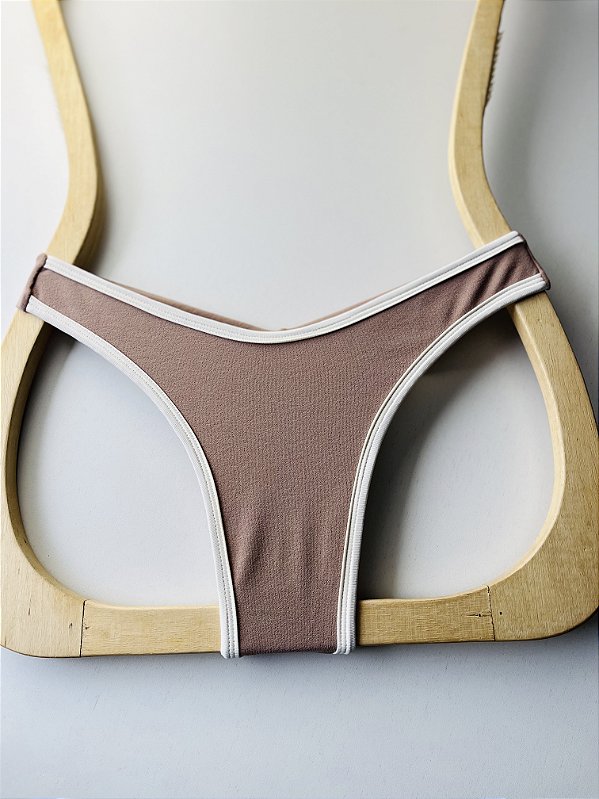 Calcinha Asa Delta Cappuccino Duo