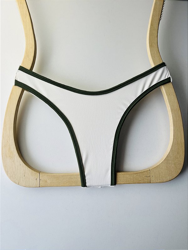 Calcinha Asa Delta Off White Duo