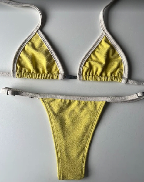 Biquíni Leblon Crespinho Amarelo