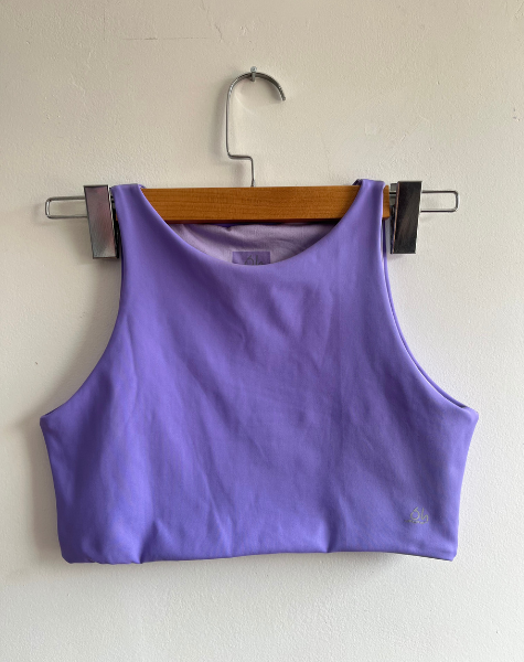 Top Nadador Fechado Lilás